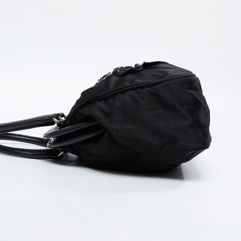 PRADA Nylon Bear Bijou Handbag black WS20896