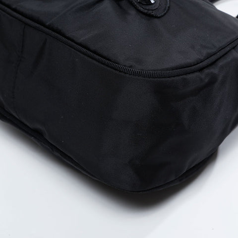 PRADA Nylon Bear Bijou Handbag black WS20896