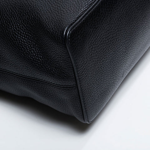 GUCCI Leather Soho Handbag black WS20898