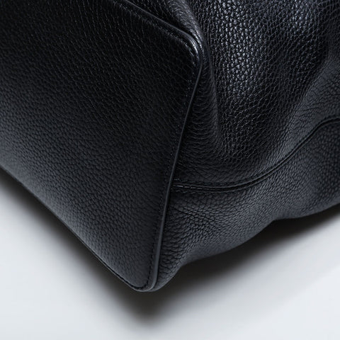 GUCCI Leather Soho Handbag black WS20898