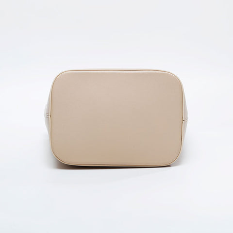 CELINE Leather Cuir Triomphe Shoulder Bag beige WS20900