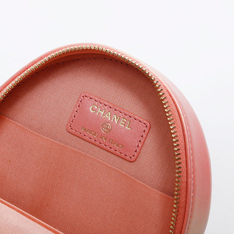 CHANEL 30th 2020-2021 CHANEL 19th Round Shoulder Bag pink WS20905