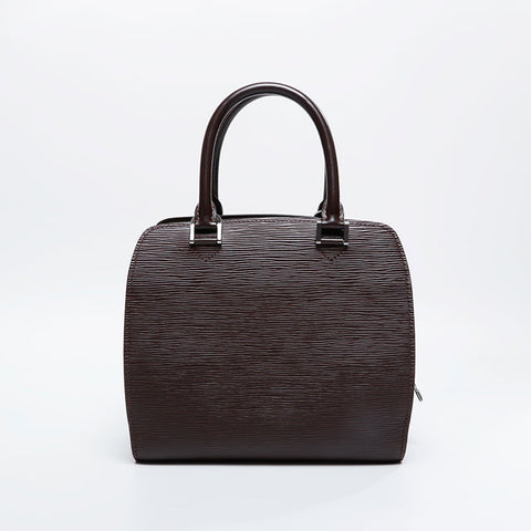 LOUIS VUITTON 2001 Epi Pont Neuf Handbag Brown WS20917