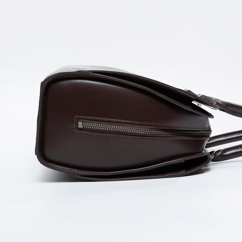 LOUIS VUITTON 2001 Epi Pont Neuf Handbag Brown WS20917