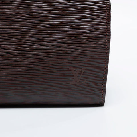 LOUIS VUITTON 2001 Epi Pont Neuf Handbag Brown WS20917