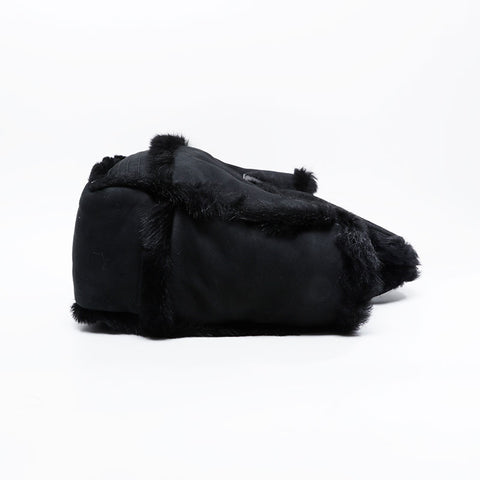CHANEL Sports Line 11th Series Mouton Tote Bag black WS20921