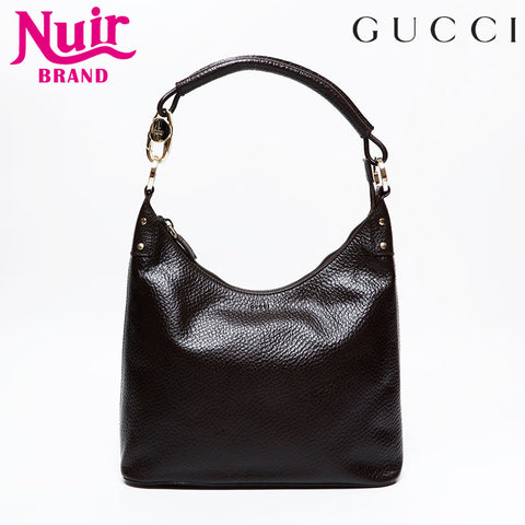 GUCCI leather Shoulder Bag Brown WS20923