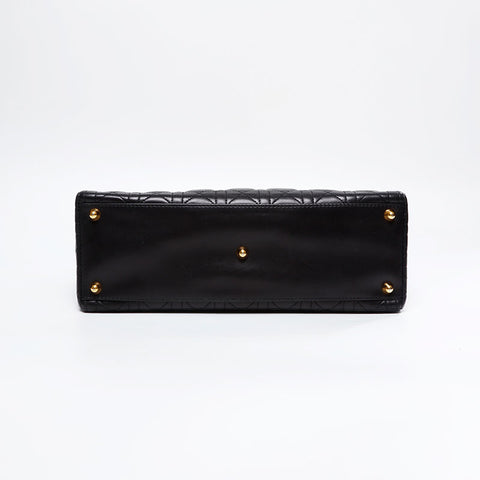 Christian Dior Lady Dior 2way Large Handbag black WS20928