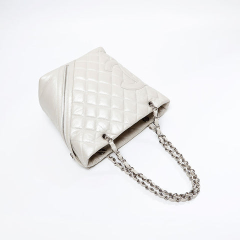 CHANEL Cambon Line SVMetal No. 11 Handbag beige WS20930