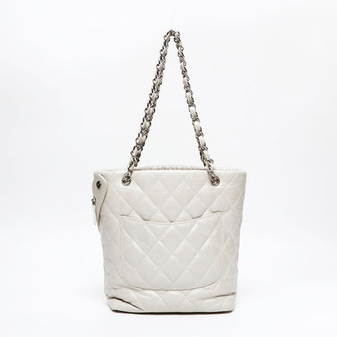 CHANEL Cambon Line SVMetal No. 11 Handbag beige WS20930