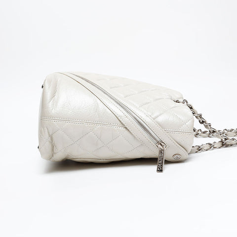 CHANEL Cambon Line SVMetal No. 11 Handbag beige WS20930