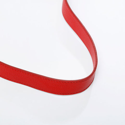 GIVENCHY Pandora Leather Shoulder Bag Red WS20935