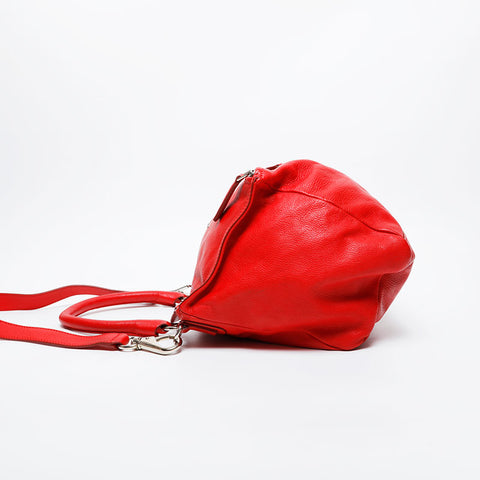 GIVENCHY Pandora Leather Shoulder Bag Red WS20935