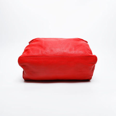 GIVENCHY Pandora Leather Shoulder Bag Red WS20935