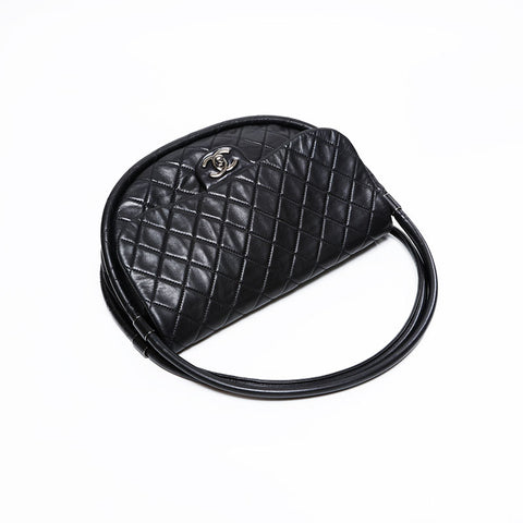 CHANEL Hula hoop #18 Shoulder Bag black WS20937