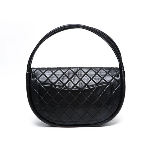 CHANEL Hula hoop #18 Shoulder Bag black WS20937