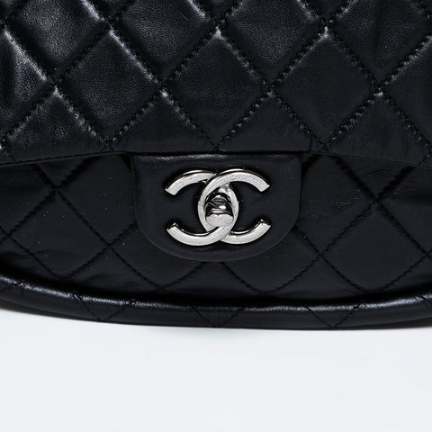 CHANEL Hula hoop #18 Shoulder Bag black WS20937