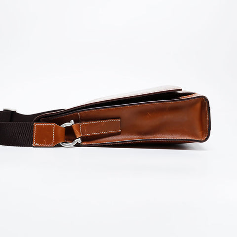 Salvatore Ferragamo leather Shoulder Bag Brown WS20938
