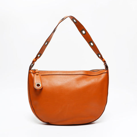 Salvatore Ferragamo Leather one belt Gancini Shoulder Bag Brown WS20942
