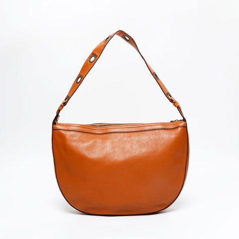 Salvatore Ferragamo Leather one belt Gancini Shoulder Bag Brown WS20942