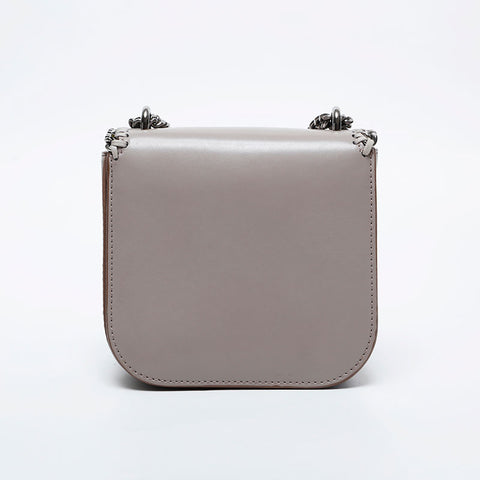 Stella McCartney ステラマッカトニー ファラベラボックス レザー  ショルダーバッグ グレー WS20943