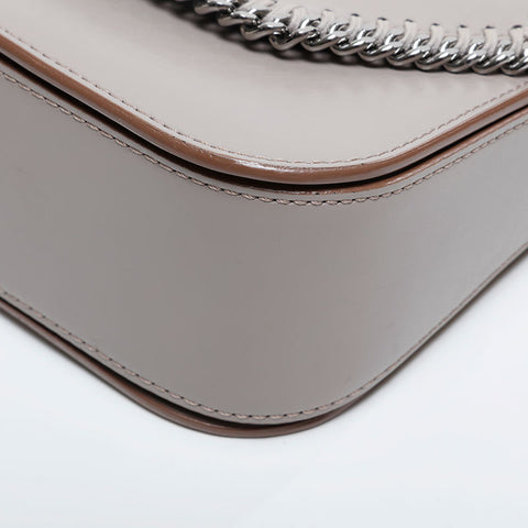 Stella McCartney ステラマッカトニー ファラベラボックス レザー  ショルダーバッグ グレー WS20943
