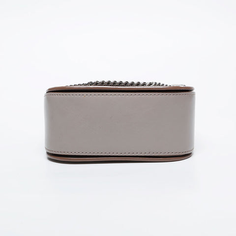 Stella McCartney ステラマッカトニー ファラベラボックス レザー  ショルダーバッグ グレー WS20943