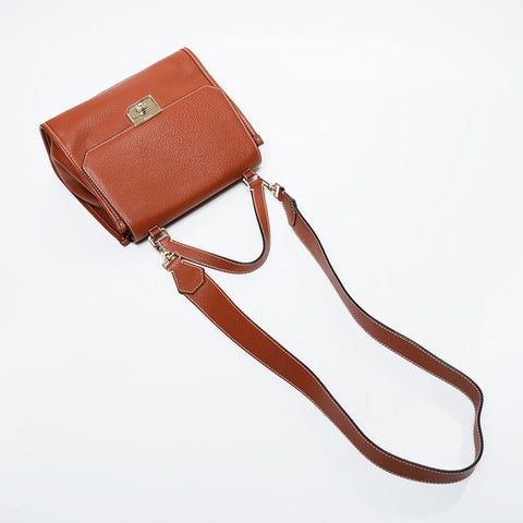 極美品 BALLY バリー 2way ハンドバッグ ブラウン WS20944