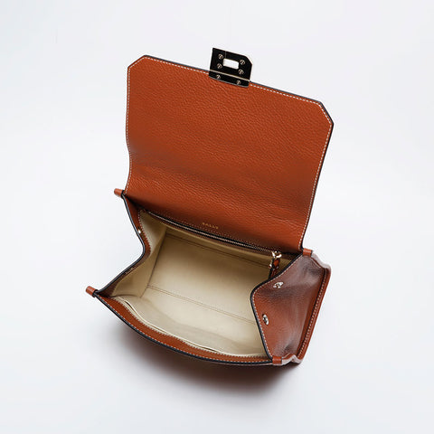 極美品 BALLY バリー 2way ハンドバッグ ブラウン WS20944