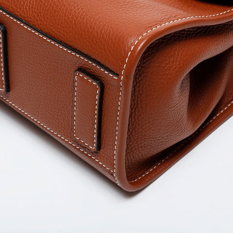 極美品 BALLY バリー 2way ハンドバッグ ブラウン WS20944