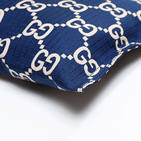GUCCI GG canvas Clutch bag blue WS20945