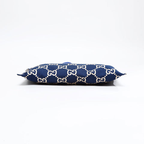 GUCCI GG canvas Clutch bag blue WS20945
