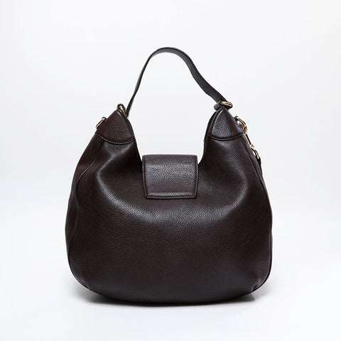 GUCCI Sherry line 2way Shoulder Bag Brown WS20947