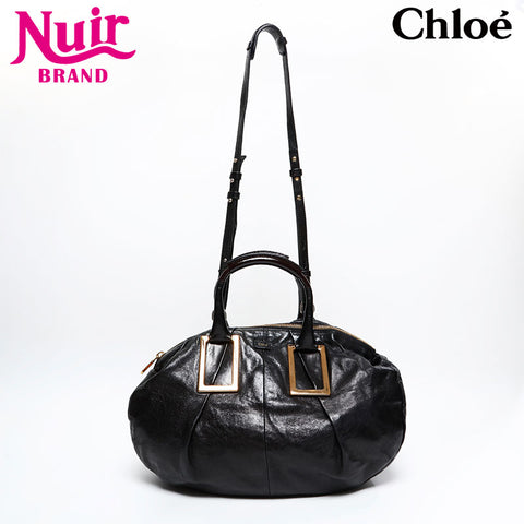 Chloe Ether 2way Handbag black WS20949