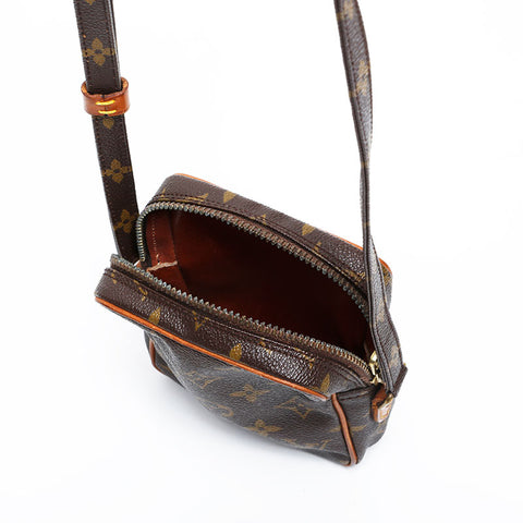 LOUIS VUITTON Monogram Mini Danube Shoulder Bag Brown WS20953