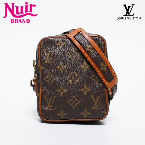 LOUIS VUITTON Monogram Mini Danube Shoulder Bag Brown WS20953