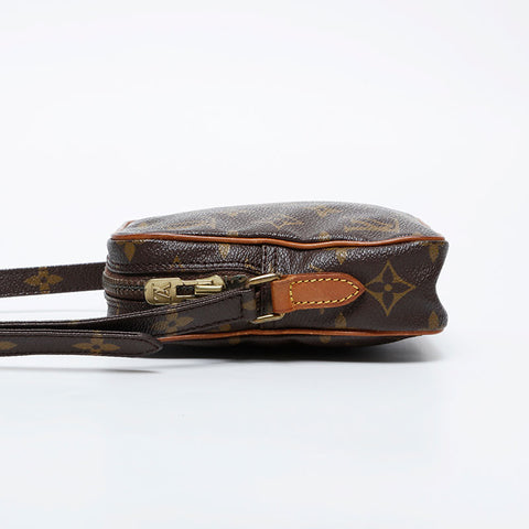 LOUIS VUITTON Monogram Mini Danube Shoulder Bag Brown WS20953