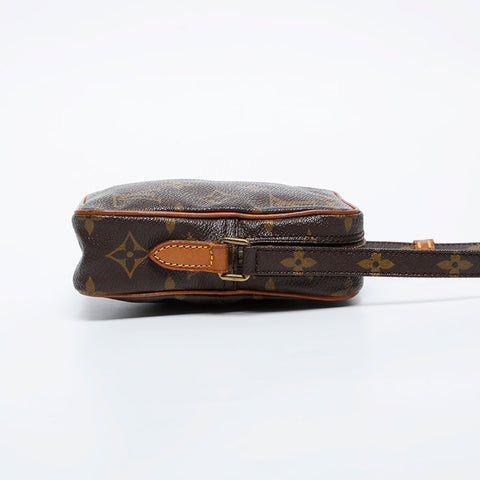 LOUIS VUITTON Monogram Mini Danube Shoulder Bag Brown WS20953