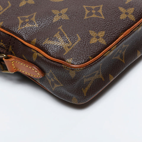 LOUIS VUITTON Monogram Mini Danube Shoulder Bag Brown WS20953