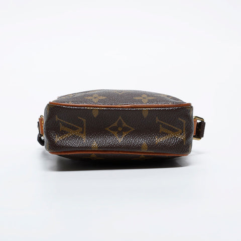 LOUIS VUITTON Monogram Mini Danube Shoulder Bag Brown WS20953