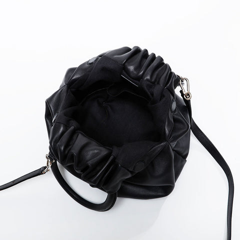 極美品 ロエベ LOEWE レザー 2way バウンズ ショルダーバッグ ブラック WS20961