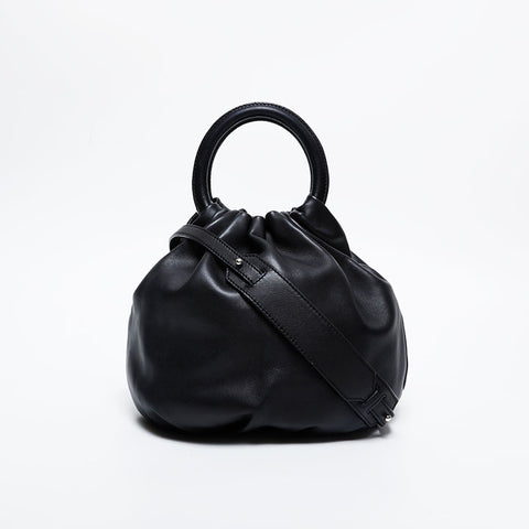 極美品 ロエベ LOEWE レザー 2way バウンズ ショルダーバッグ ブラック WS20961