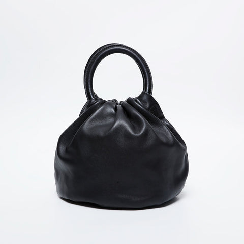 極美品 ロエベ LOEWE レザー 2way バウンズ ショルダーバッグ ブラック WS20961