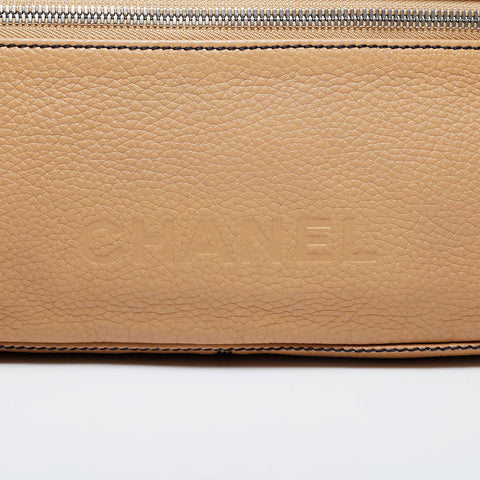 CHANEL No. 8 2003-2004 流苏皮革单肩包 米色 WS20963