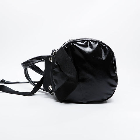 GUCCI PVC logo Boston bag black WS20964
