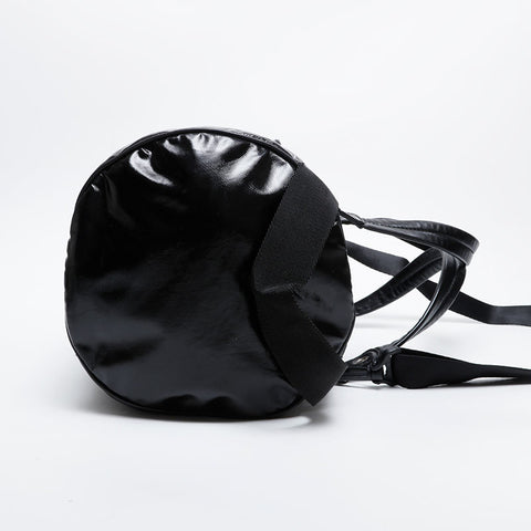 GUCCI PVC logo Boston bag black WS20964