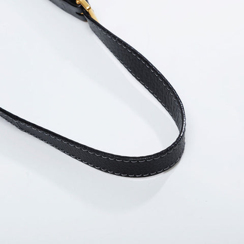 Chloe Mini Marcy Leather Shoulder Bag black WS20965