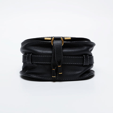 Chloe Mini Marcy Leather Shoulder Bag black WS20965