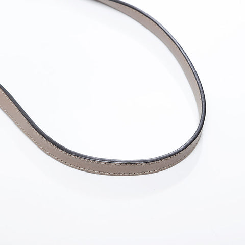 FENDI Twojours Leather Shoulder Bag beige WS20972