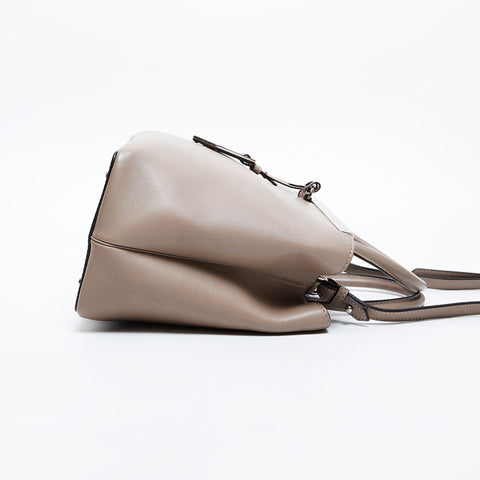 FENDI Twojours Leather Shoulder Bag beige WS20972